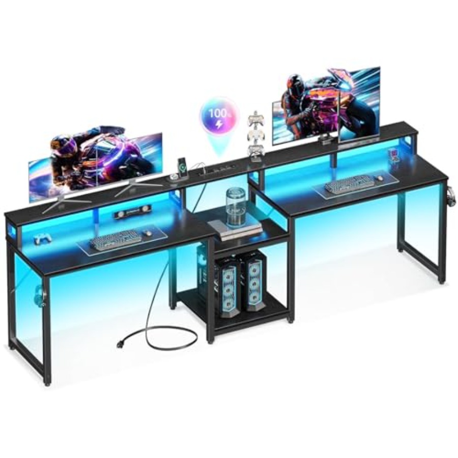 Scrivania da gaming per 2 pers - Desk Setup L Shaped recensione e prezzo